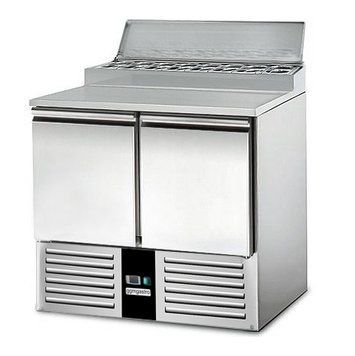 Холодильний стіл саладетта PREMIUM - 0,9 x 0,7 m / 2 двері / 240 л SAG97AND фото